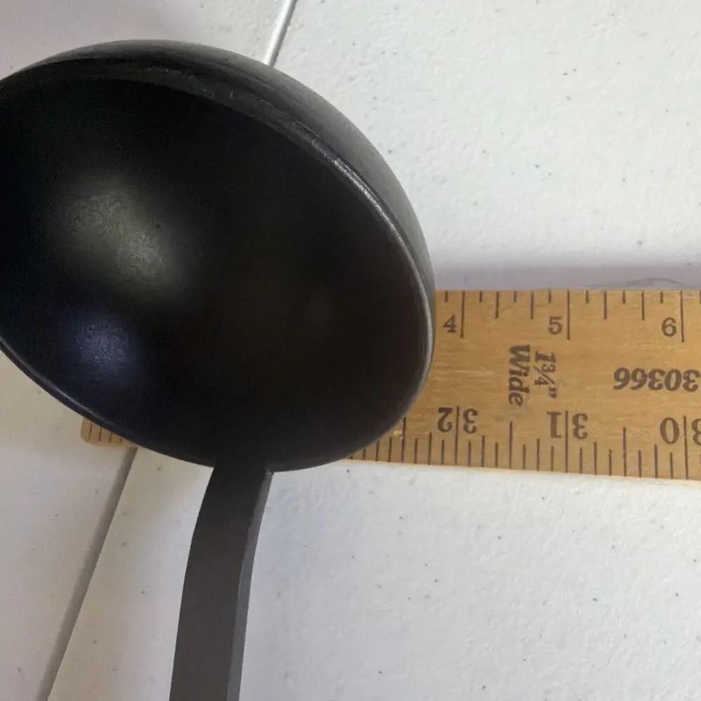 Farberware Black LADLE Nylon Plastic Easy Prep Dishwasher safe soup 13